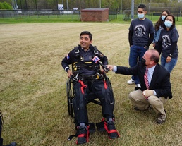 U.S. Army Parachute Team-Golden Knights- take VA teen to the skies