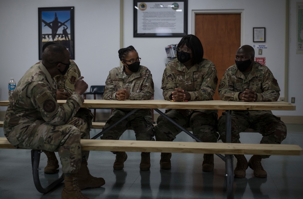 ANG Command Chief Williams visits Virgin Islands National Guard