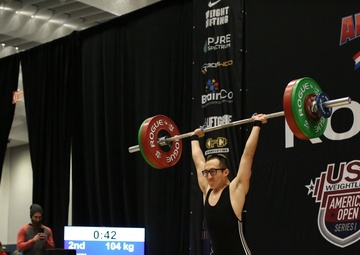 Olympic weightlifting competitor uses Army wellness to excel