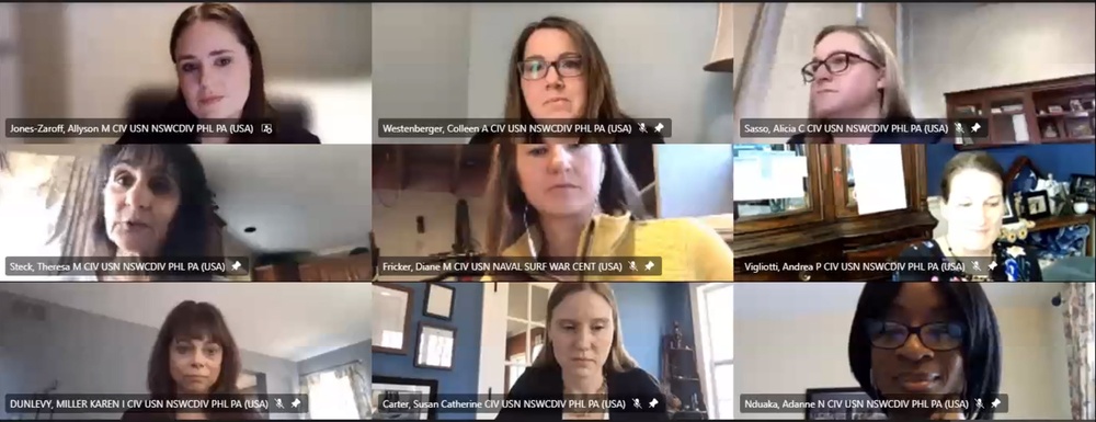NSWCPD Women’s Employee Resource Group Sponsors Virtual Women’s Career Panel