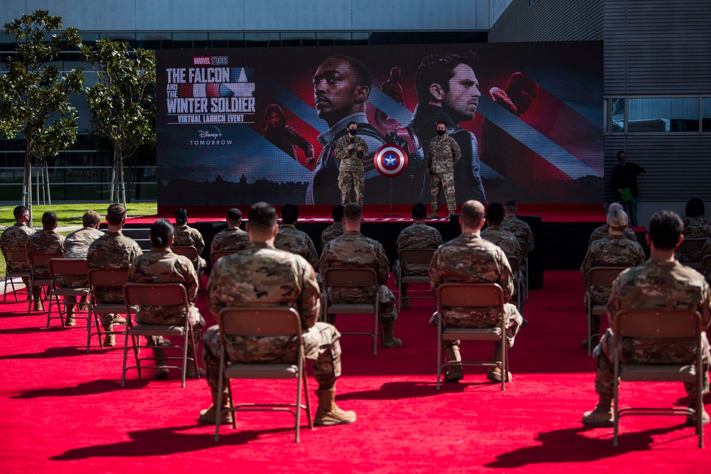 LAAFB hosts Marvel premiere event for The Falcon and The Winter Soldier