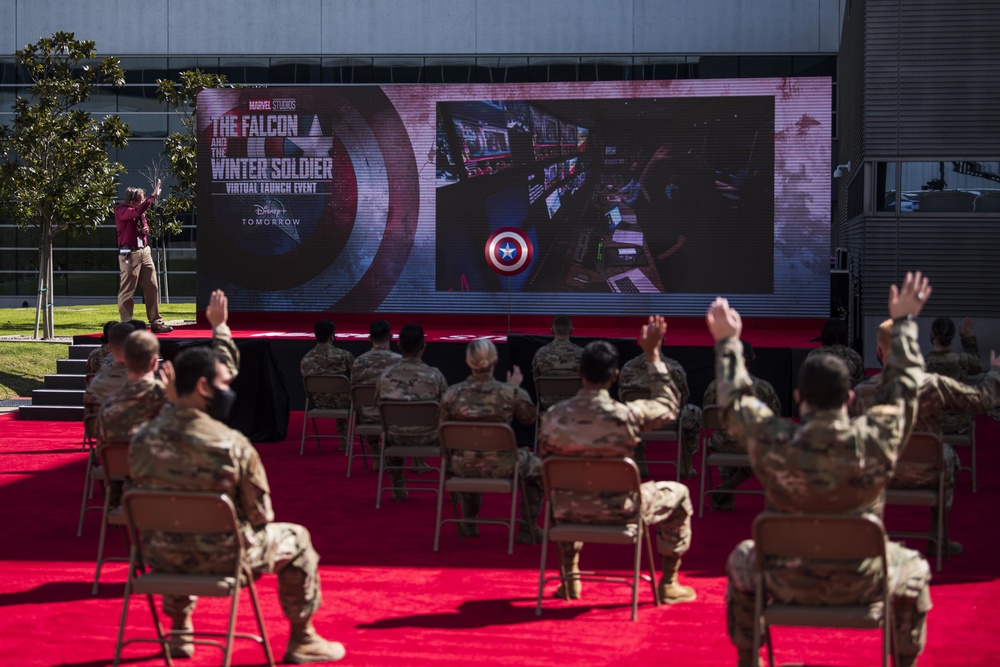 LAAFB hosts Marvel premiere event for The Falcon and The Winter Soldier