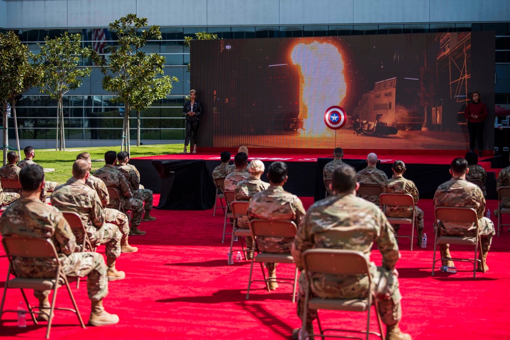 LAAFB hosts Marvel premiere event for The Falcon and The Winter Soldier