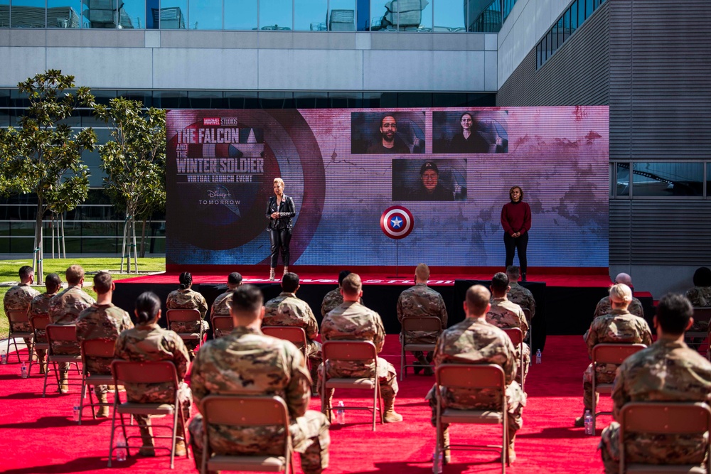 LAAFB hosts Marvel premiere event for The Falcon and The Winter Soldier