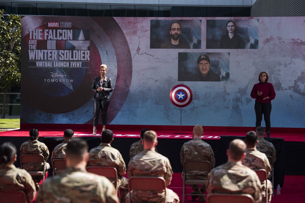LAAFB hosts Marvel premiere event for The Falcon and The Winter Soldier