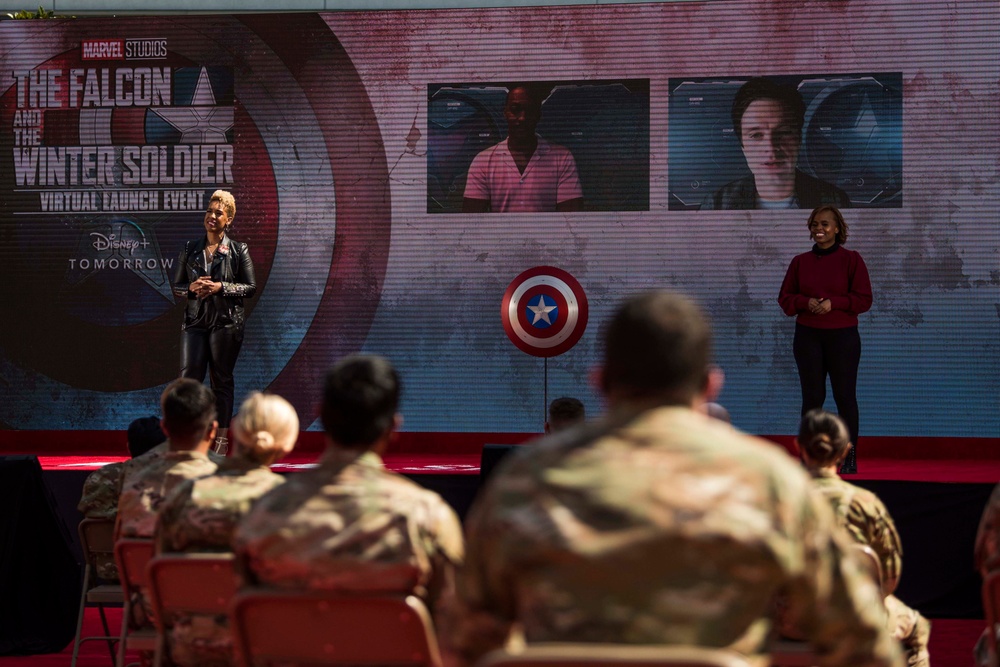 LAAFB hosts Marvel premiere event for The Falcon and The Winter Soldier