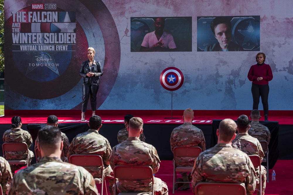 LAAFB hosts Marvel premiere event for The Falcon and The Winter Soldier
