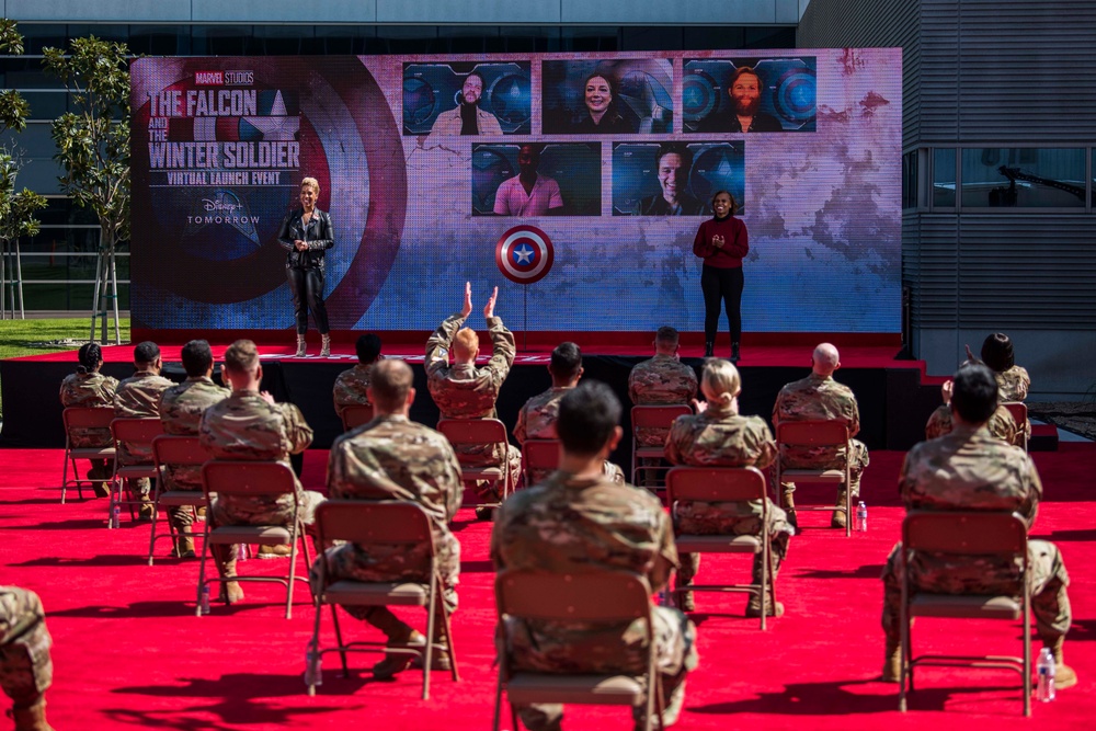 LAAFB hosts Marvel premiere event for The Falcon and The Winter Soldier