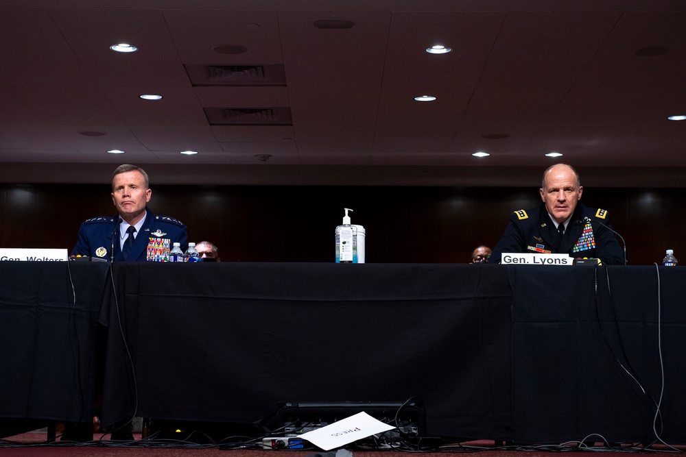 Wolters and Lyons Testify at Senate Armed Services Committee