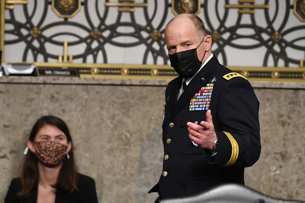 Wolters and Lyons Testify at Senate Armed Services Committee