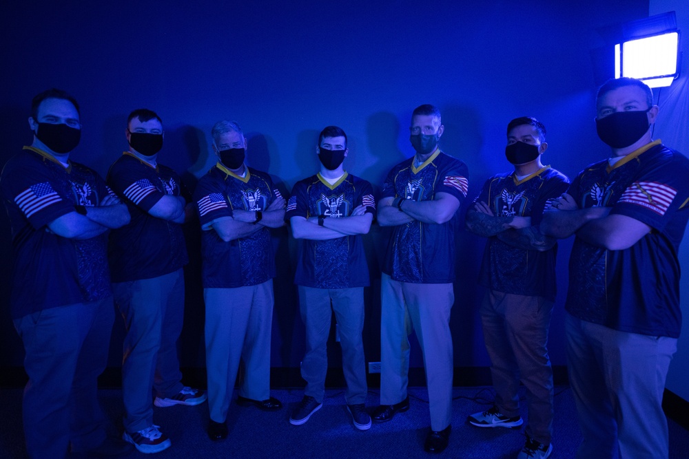 Vice Adm. John Nowell tours Navy eSports facility