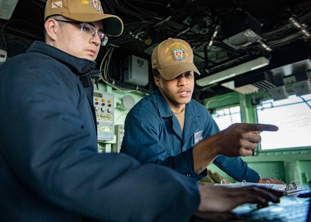 Carter Hall Conducts Operations in the Celtic Sea