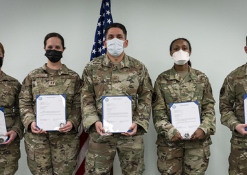 919th SOW Airmen presented five AFRC Medical Service Awards
