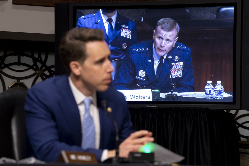 Wolters and Lyons Testify at Senate Armed Services Committee