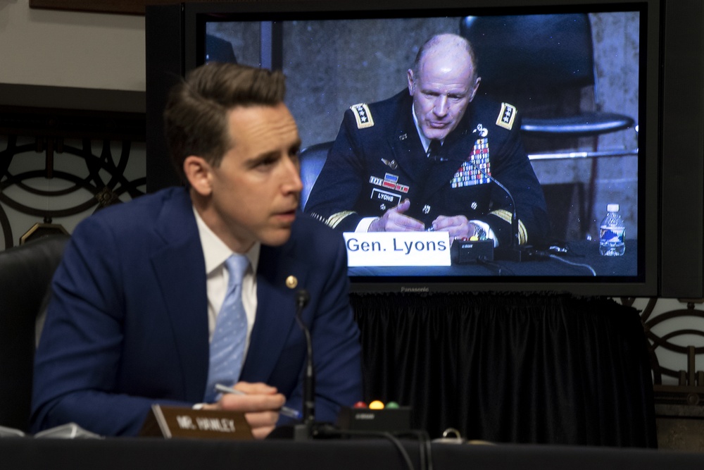Wolters and Lyons Testify at Senate Armed Services Committee