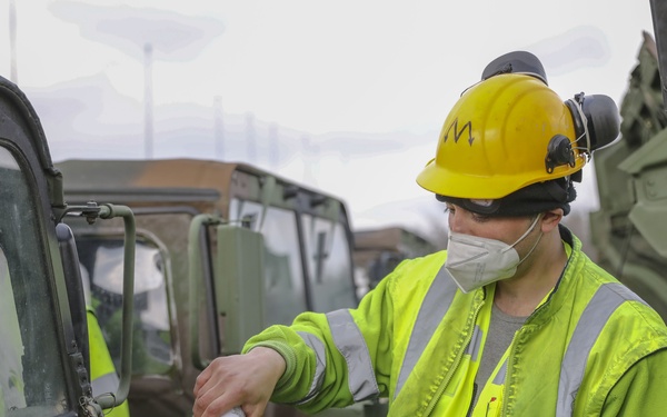 405th Army Field Support Brigade helps set the theater for DEFENDER-Europe 21