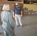 Photo of 116th Air Control Wing leadership visiting with Georgia National Guard Airmen, Soldiers and partner-agency personnel providing support at COVID-19 Vaccination Site