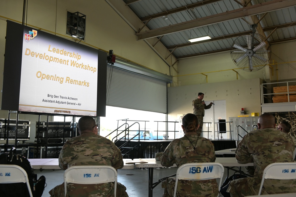 ANG Command Chief visit to the 156th Wing