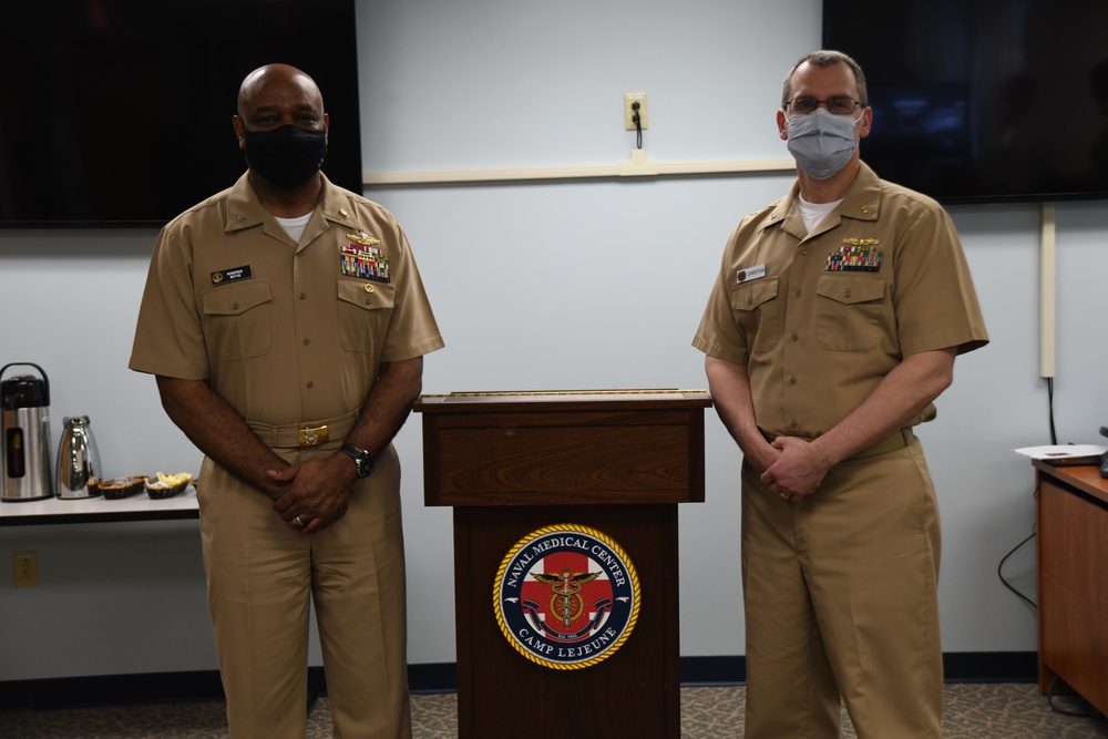 Deputy Chief of the Medical Service Corps visits Marine Corps Base Camp Lejeune