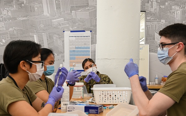 U.S. Airmen Support Detroit's Ford Field CVC