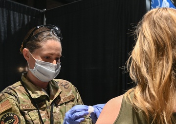 U.S. Airmen Support Detroit's Ford Field CVC