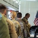 Airmen Attend In-Processing Briefings for Operation Safety Net Support