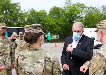 SECARMY Civilian Aide Visits Dallas CVC