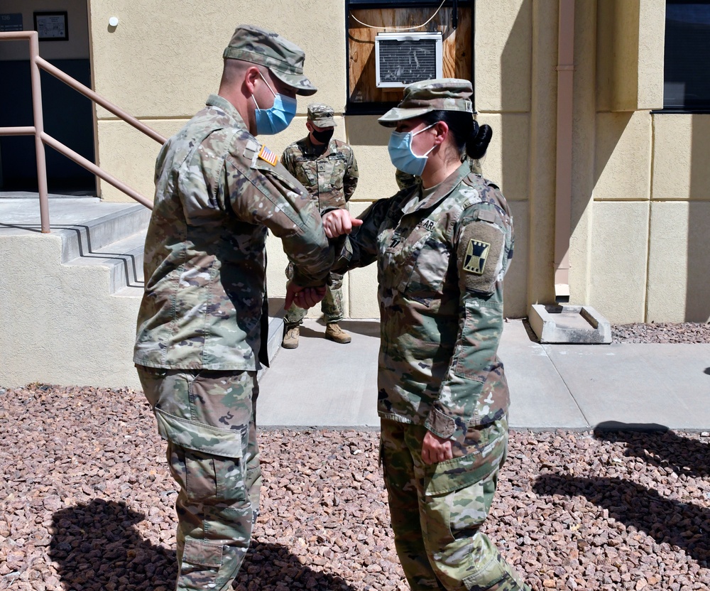 St. Louis, Missouri native and 647th Regional Support Group (Forward) Soldier promoted to Sergeant