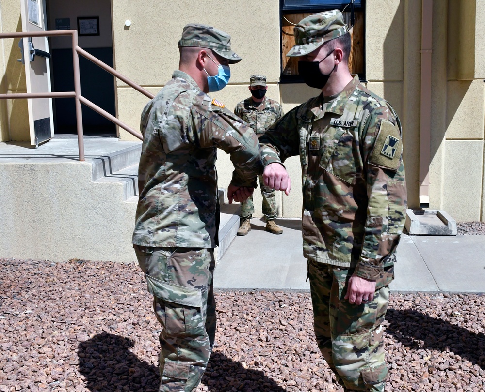 St. Louis, Missouri native and 647th Regional Support Group (Forward) Soldier promoted to Sergeant