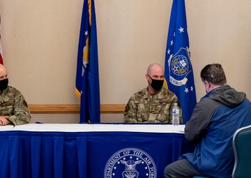 20 AF command team, wing commanders, command chiefs meet at Kirtland AFB for Senior Leadership Conference