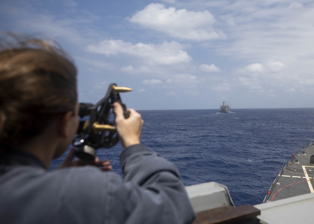 Rafael Peralta Refueling At Sea