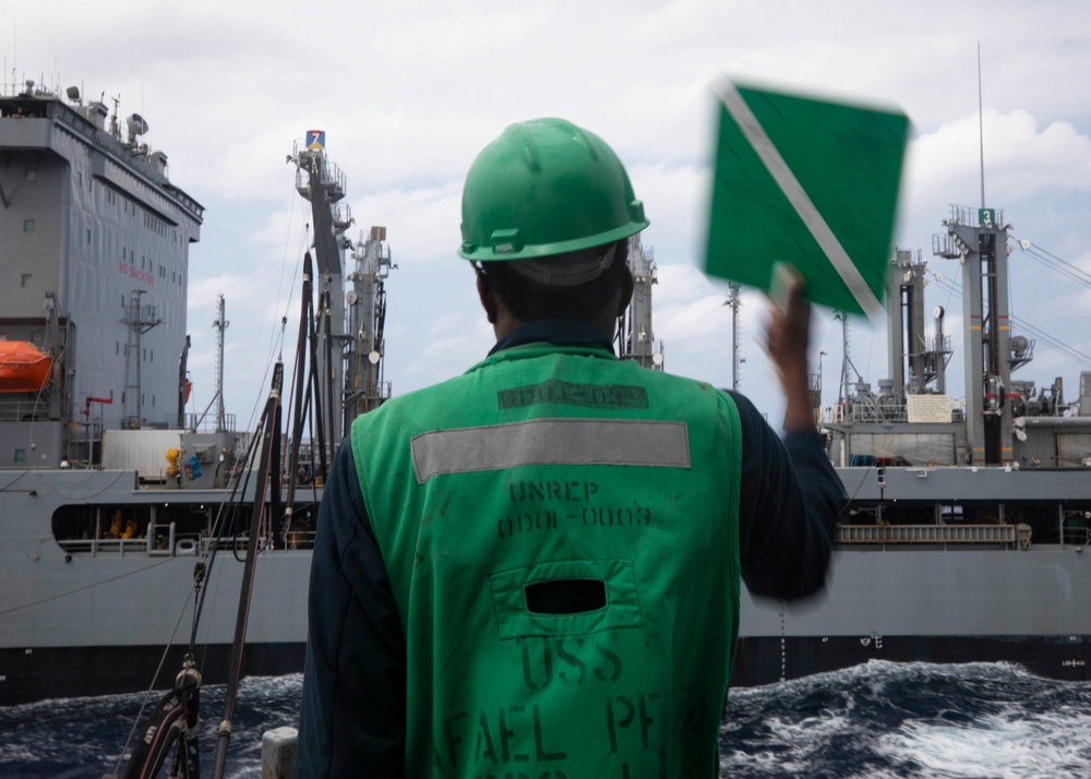 Rafael Peralta Refueling At Sea