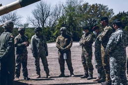 Foreign Leaders Visit GREWOLF Brigade