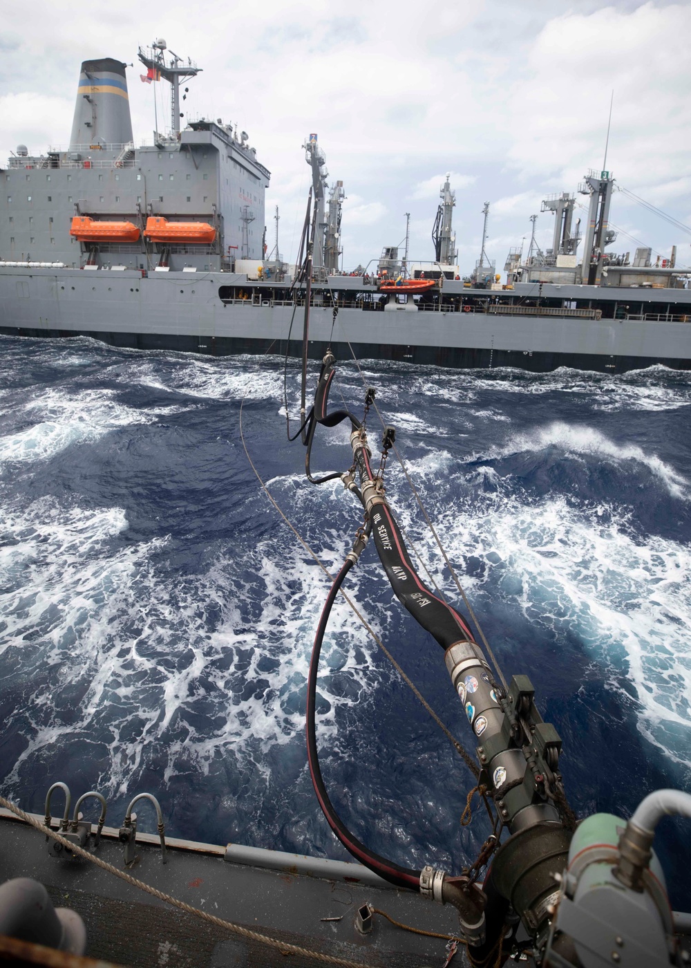 Rafael Peralta Refueling At Sea