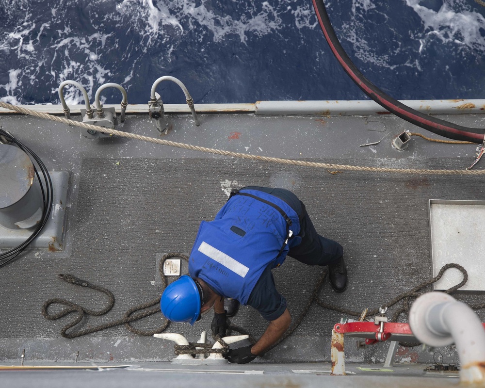 Rafael Peralta Refueling At Sea