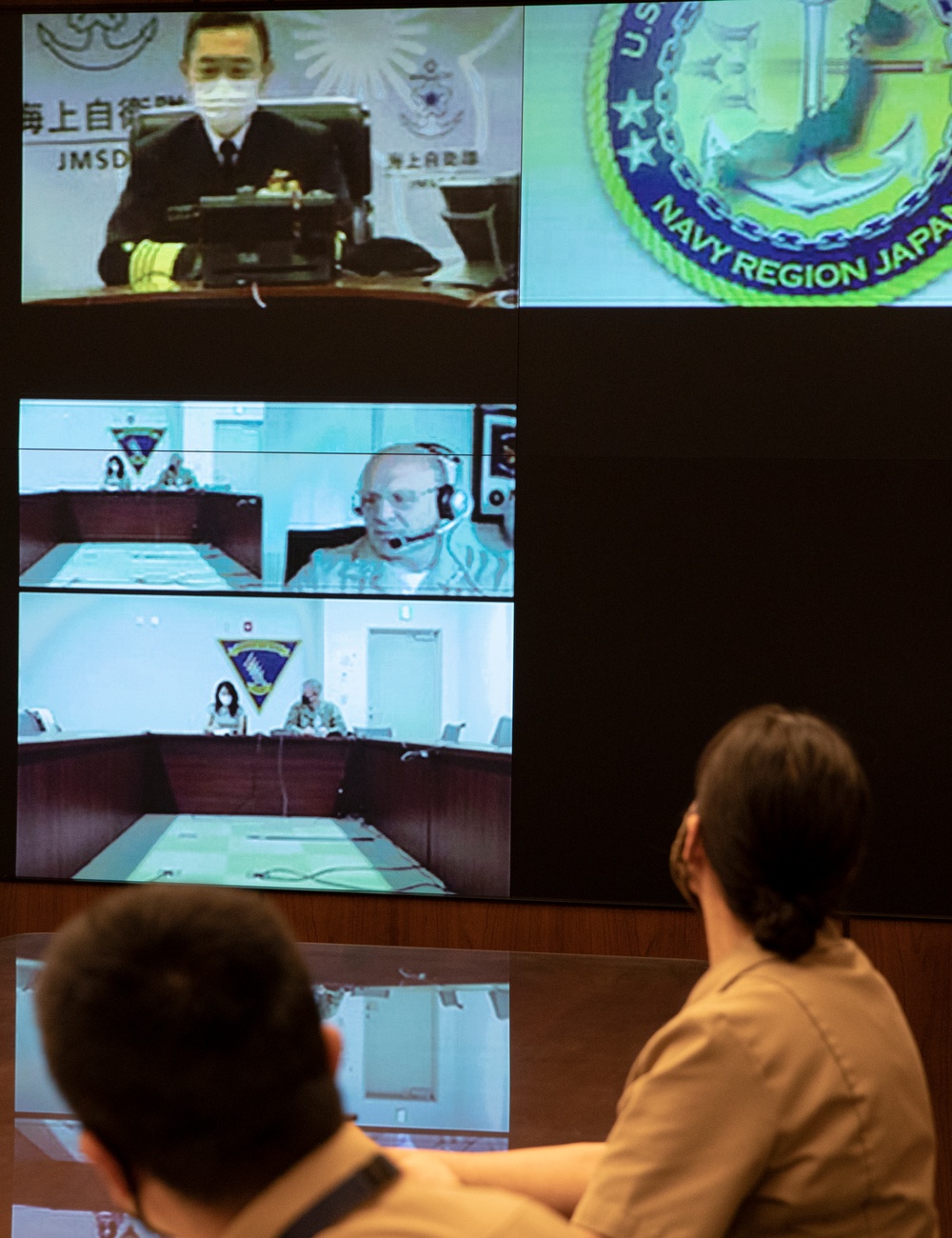 CNO speaks with Japan Chief of Staff Adm. Hiroshi Yamamura
