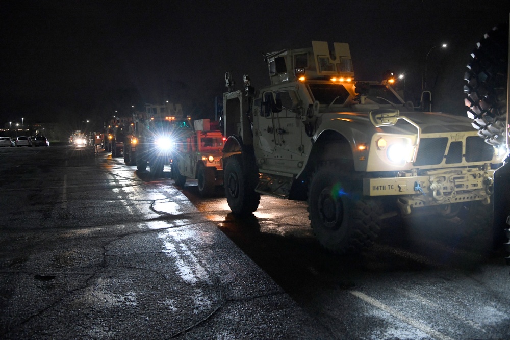 Minnesota National Guard Reinforces Police in Brooklyn Center