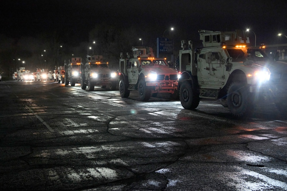 Minnesota National Guard Reinforces Police in Brooklyn Center