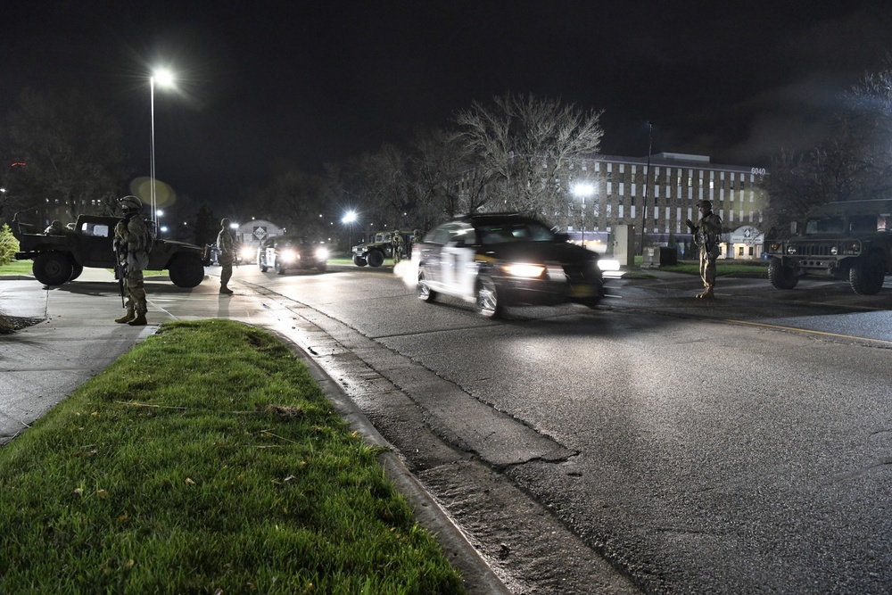 Minnesota National Guard Reinforces Police in Brooklyn Center