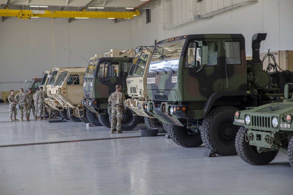 THAAD Utilizes MCB Camp Blaz Hanger