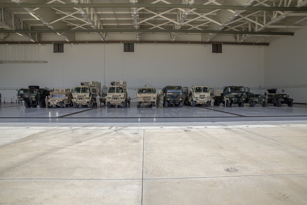 THAAD Utilizes MCB Camp Blaz Hanger