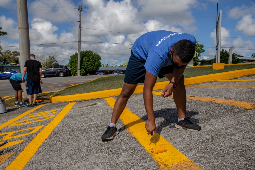 MCB Camp Blaz Volunteers with Barrigada Mayors Office