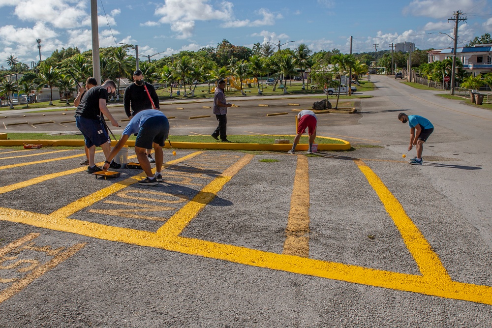 MCB Camp Blaz Volunteers with Barrigada Mayors Office