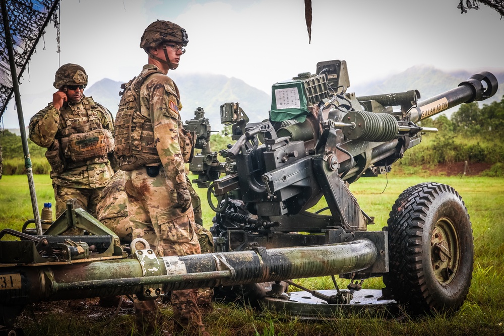 DVIDS - Images - Bravo Battery, 2-11 Field Artillery Live Fire & FTX ...