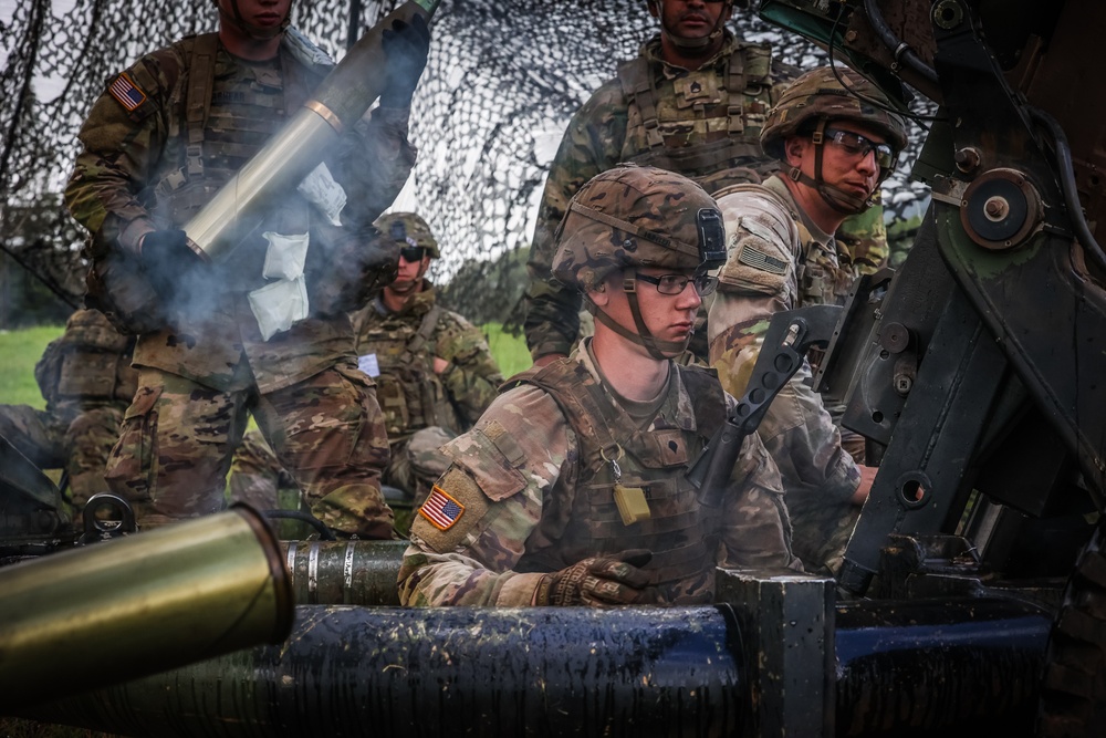 Bravo Battery, 2-11 Field Artillery Live Fire &amp; FTX