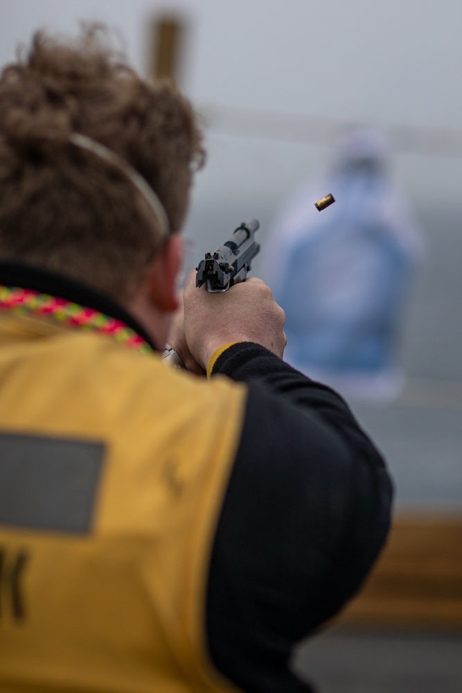 Kearsarge Sailors Participate in a Live-Fire Qualification