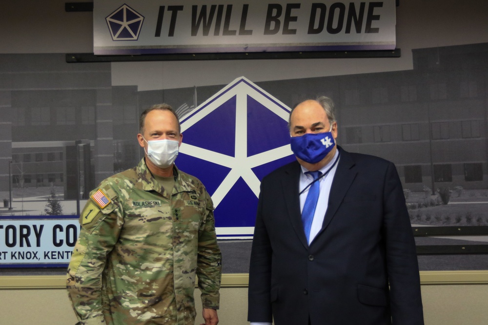 Ambassador Cavanaugh's V Corps visit