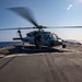 USS Barry conducts flight operations with Helicopter Combat Squadron 8