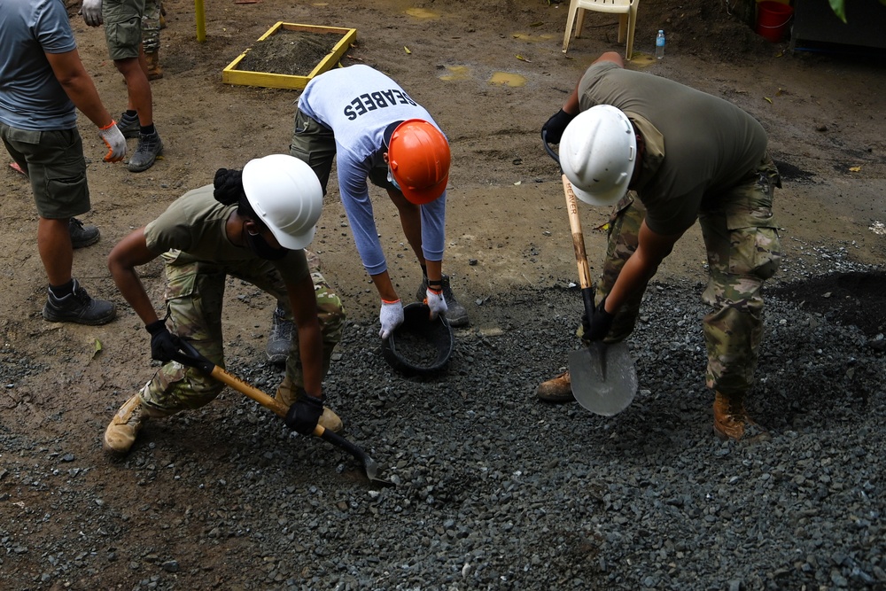 Balikatan 21: Groundbreaking Ceremony for Barangay Angeles classroom build