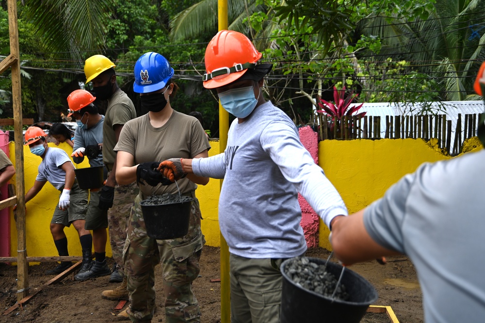 Balikatan 21: Groundbreaking Ceremony for Barangay Angeles classroom build